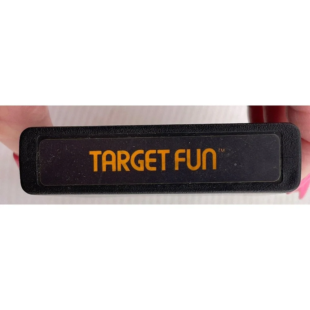 VTG 1977‎ Retro Atari Video Game Cartridge Target Fun 27 Tele-Games ~ Untested